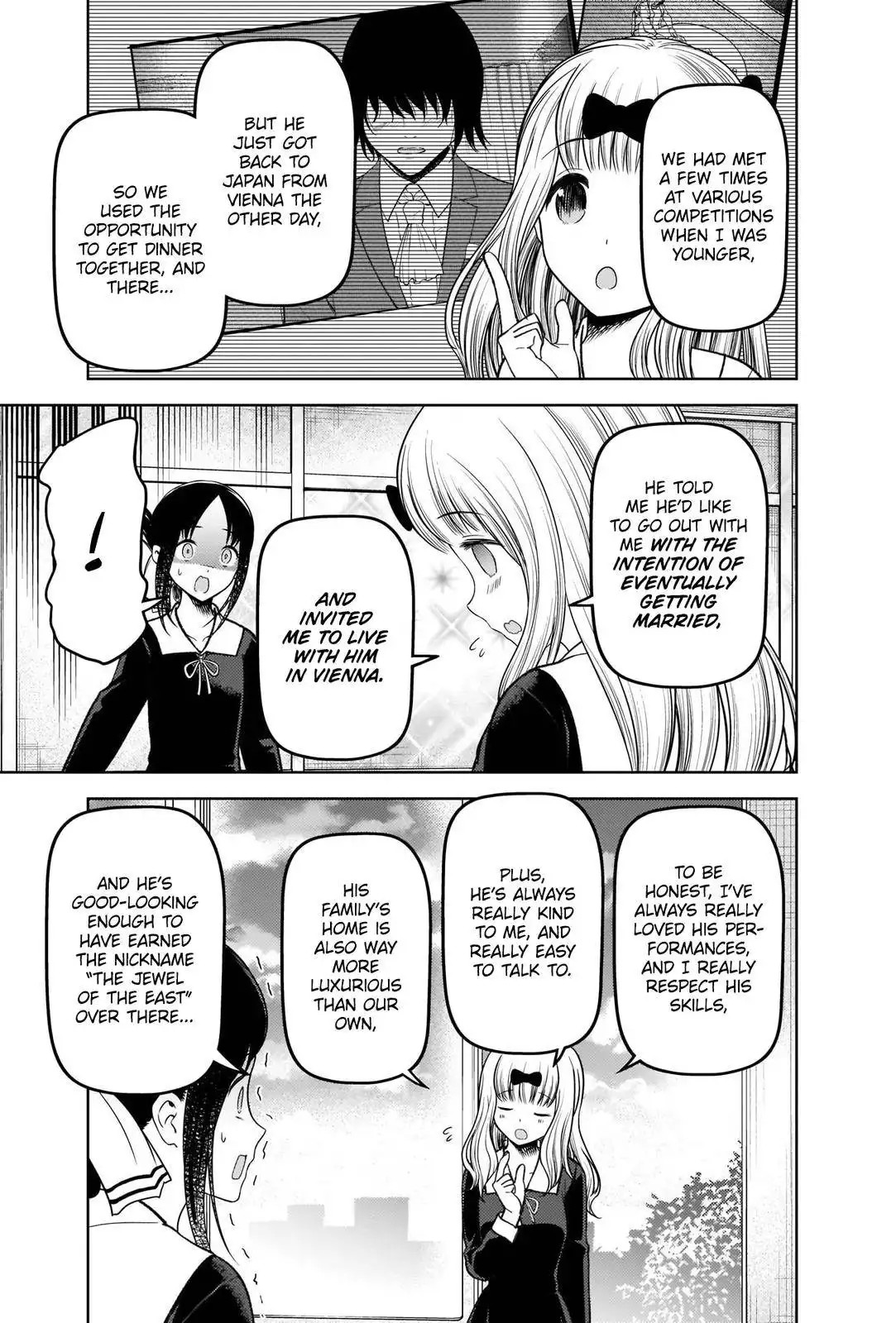 Kaguya-sama wa Kokurasetai - Tensai-tachi no Renai Zunousen Chapter 279 9